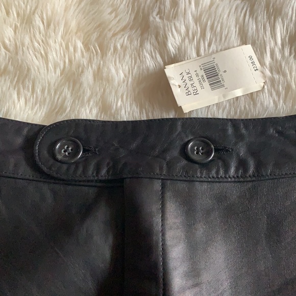 Banana Republic Leather skirt - Picture 4 of 11